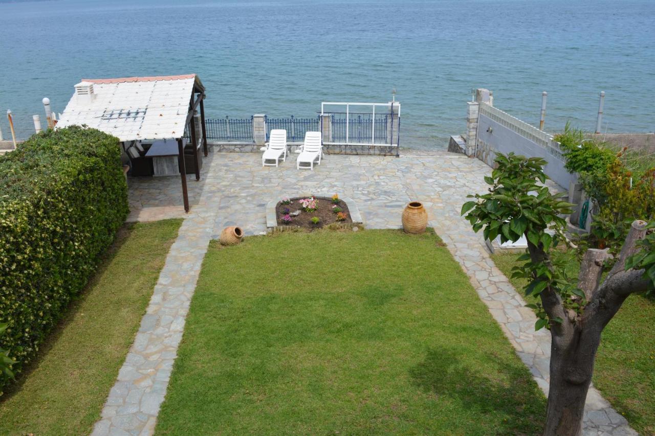 Private Luxury Villa My Beach House Longos  Buitenkant foto